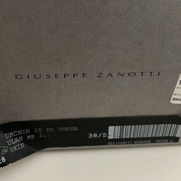 -14 NWT 850.00 Giuseppe Zanotti
Urchin sneakers  New in Box Size 38 - Picture 6 of 16